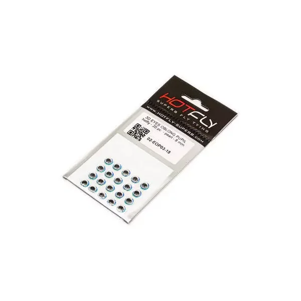 3D EYES OBLONG PUPIL hotfly - 20 pc. - Imagen 4