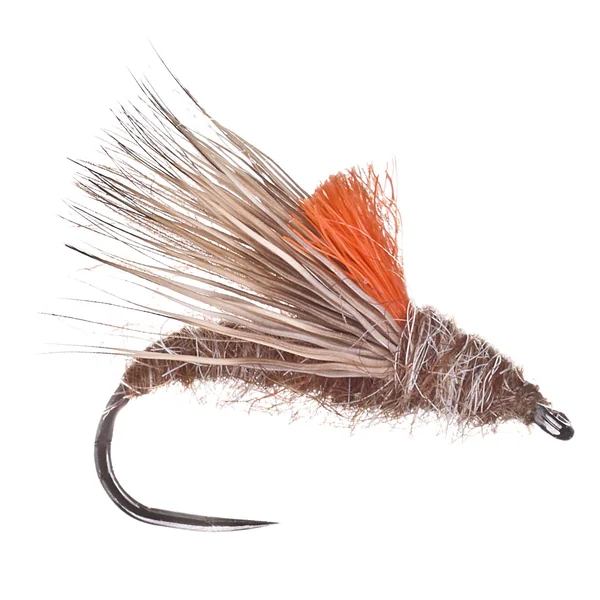 adh-fishing Mosca seca Caddis marrón gris en Ahrex de Superflies