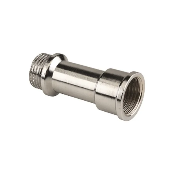 Alargadera latón cromo macho hembra 3/8" 10cm