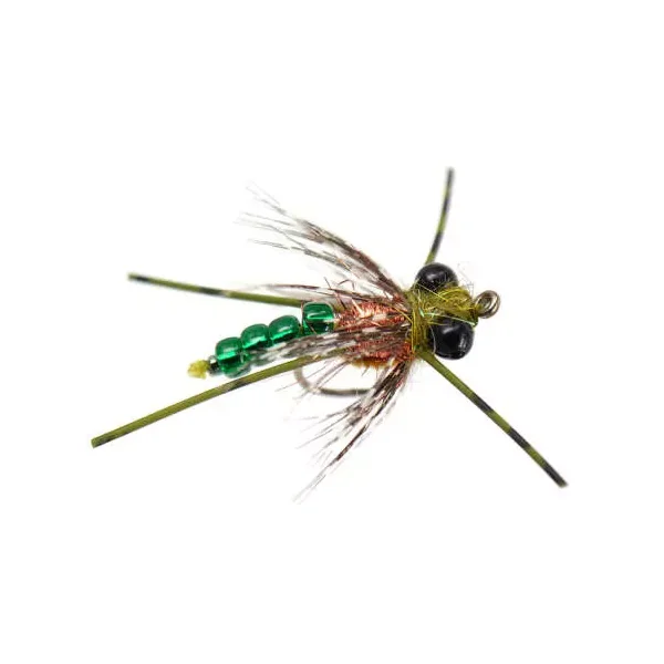 Ales Green Flexx Dragonfly Nymph mosca carpa