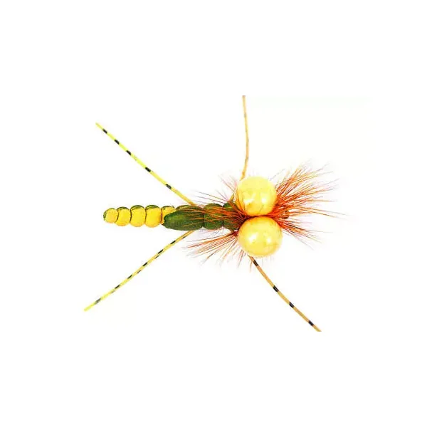 Ales Hopper Yellow/Olive SPI mosca spinning