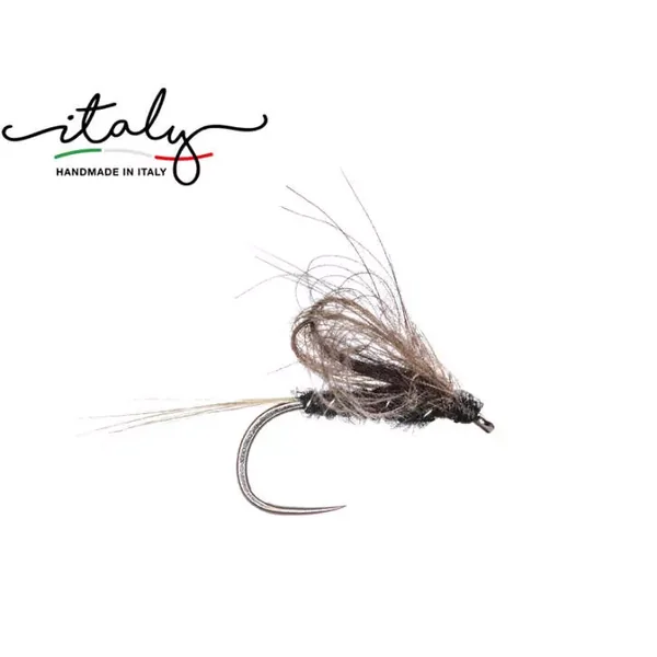 Ales Loopwing CDC Emerger BL Black mosca seca