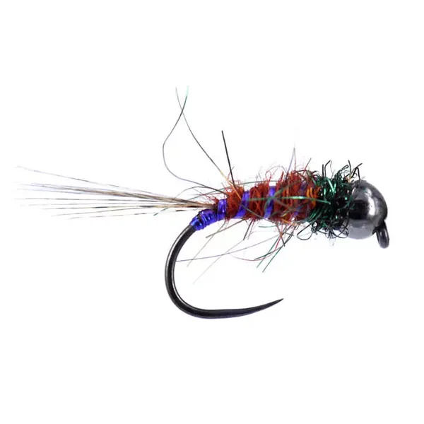 Ales Rough TG Rusty BL Blue Pearl ninfa tungsteno