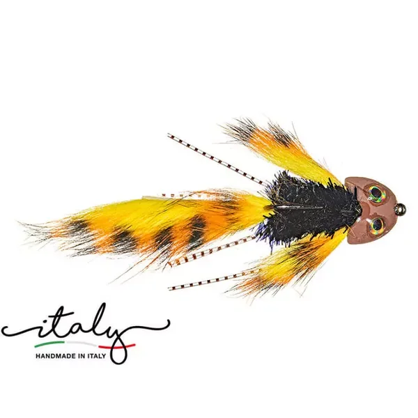 Ales Sculpin Streamer Fire Tiger Barred - Imagen 3