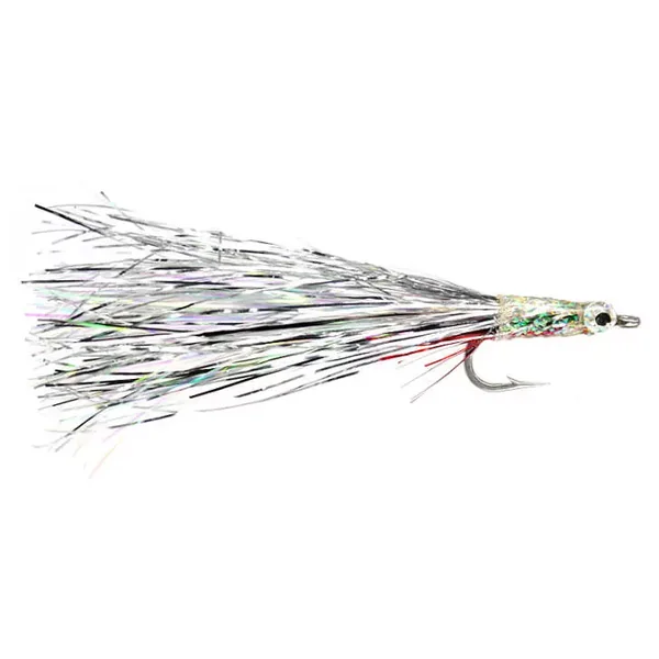 Ales Tuna Scare Black Silver Pearl mosca mar