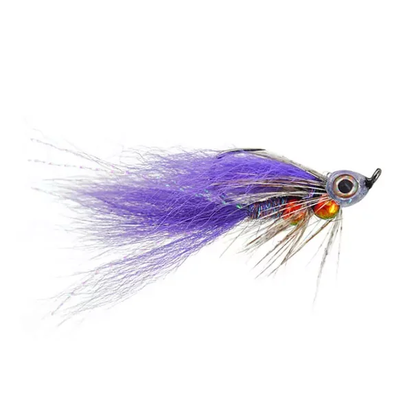 Ales Upside Down Double Decker Purple streamer trucha
