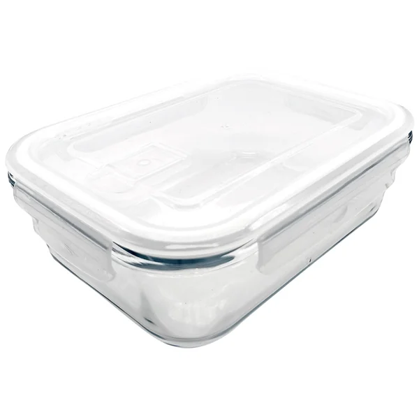 Alfa Hogar Conservador Hermético De Vidrio Con Tapa Plastica 1.040ml