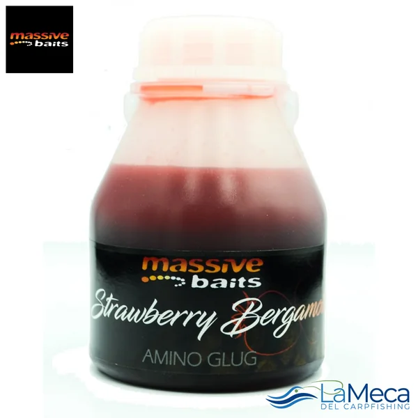 AMINO STRAWBERRY BERGAMOTTA 250ML MASSIVE BAITS