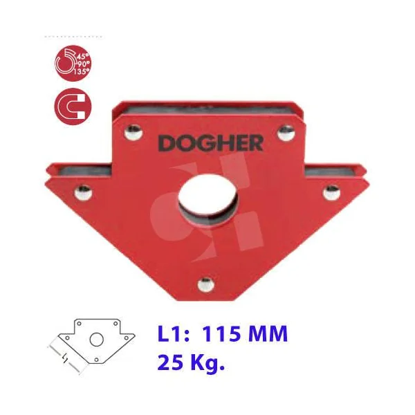 ANGULO MAGNETICO 25 KG