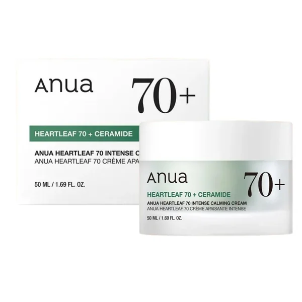 Anua Heartleaf 70+ Ceramide Intense Calming Cream 50ml