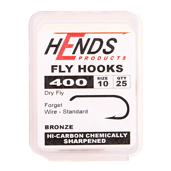 Anzuelo Hends 400 para mosca seca
