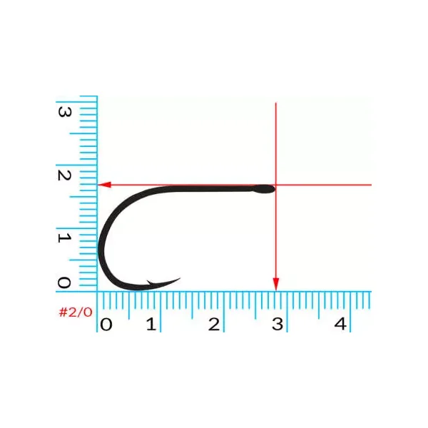 Anzuelos hotfly PREDATOR WIDE GAP - 10 pcas. - Imagen 3