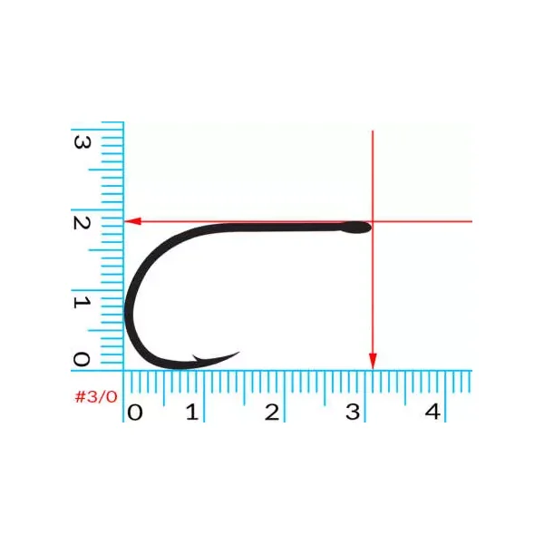 Anzuelos hotfly PREDATOR WIDE GAP - 10 pcas. - Imagen 4