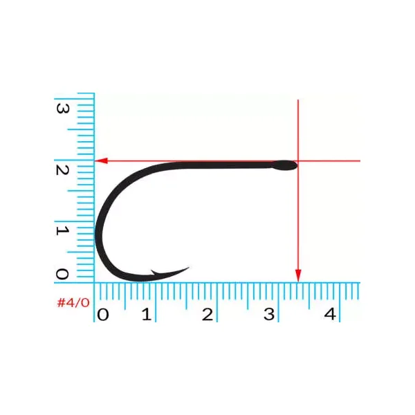 Anzuelos hotfly PREDATOR WIDE GAP - 10 pcas. - Imagen 5