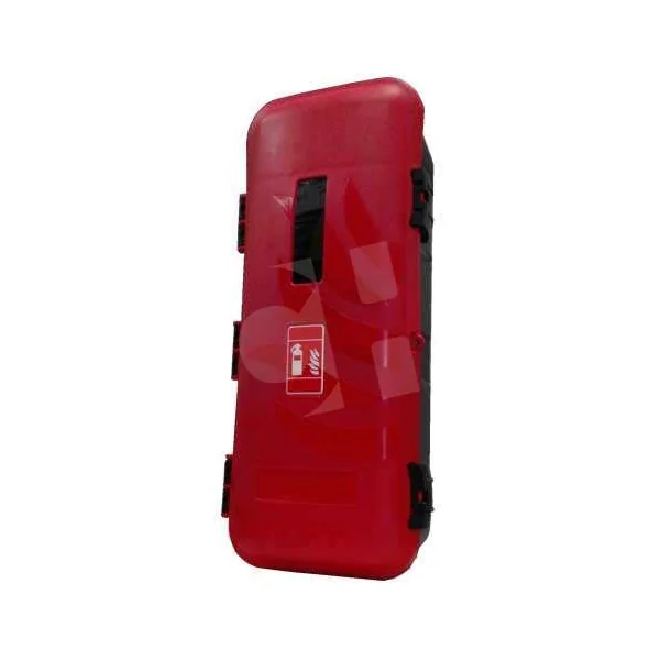ARMARIO PORTAEXTINTOR ROJO C/VISOR 6KG