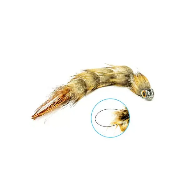 Articulated XXL Pike & Taimen Streamer 25 cm Brown streamer lucio