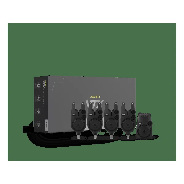 Avid Carp VTX Bite Alarm Set 4+1 - Imagen 3