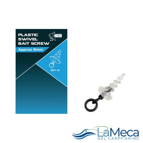 BAIT SCREW CON ANILLA NASH 8mm