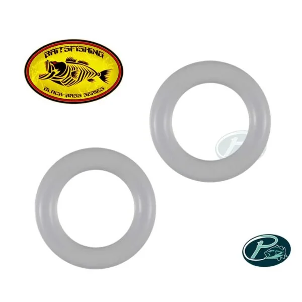 Baitfishing ring wacky transparente 8mm - PescaBass Shop
