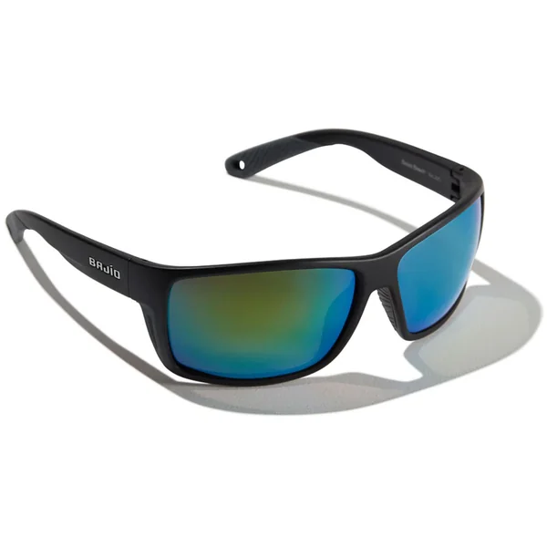 Bajio gafas polarizadas Bales Beach - Black Matte (Green Mirror PC)
