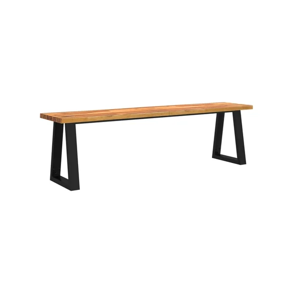 Banco VIDAXL Marrón Madera de acacia