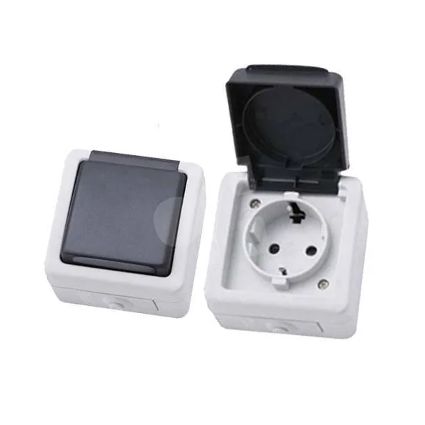 BASE ENCHUFE T/TL ESTACPO IP44 - Imagen 2