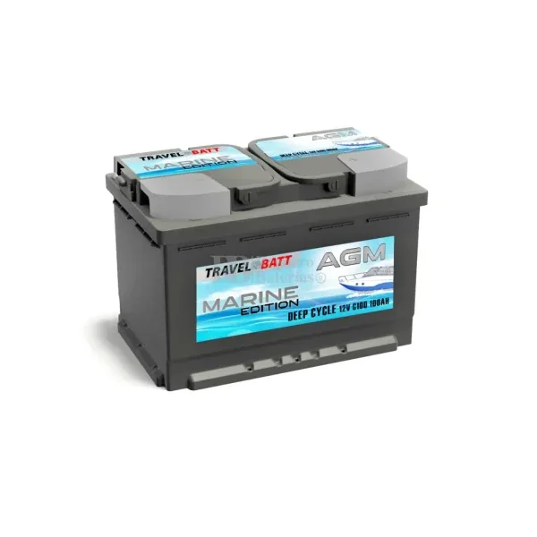 Bateria Nautica AGM 12 Voltios 80 amperios ciclo profundo