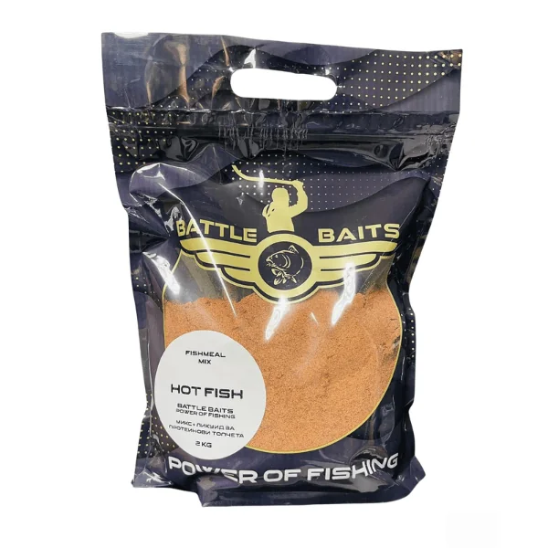 Battle Baits Fishmeal Mix & Liquid Attract Royal 2kg