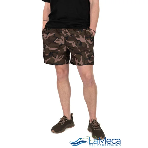 BAčADOR FOX CAMO/BLACK SWIM SHORTS