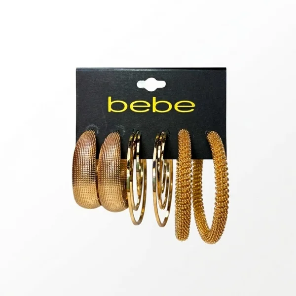 Bebe Set De 3 Pares De Aretes - Imagen 3