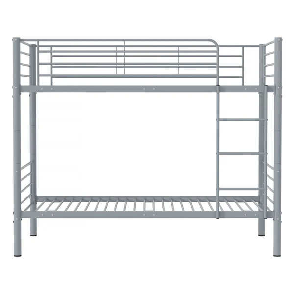 Beliche "ADAM" - 90 x 190 cm - Metal - Cinza