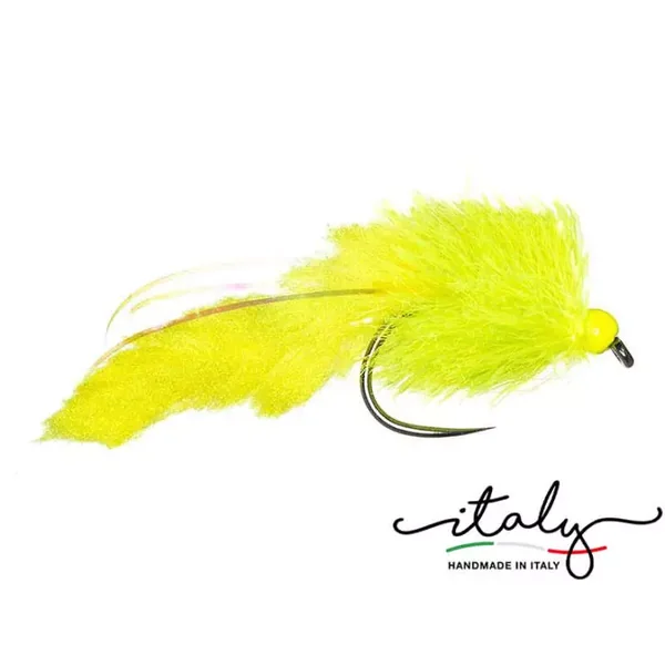 BH Eggstasty Plus Streamer Fluo Yellow BL streamer lago