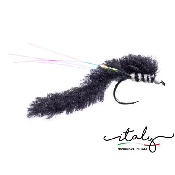 BH Eggstasty Streamer Black Zebra BL streamer lago