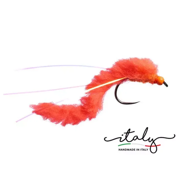BH Eggstasty Streamer Fluo Red BL streamer lago