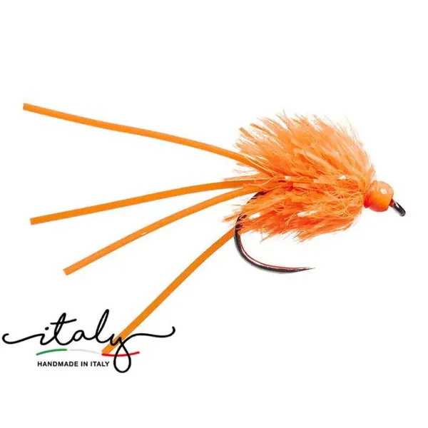 BH Legged Blob Fluo Orange BL mosca lago