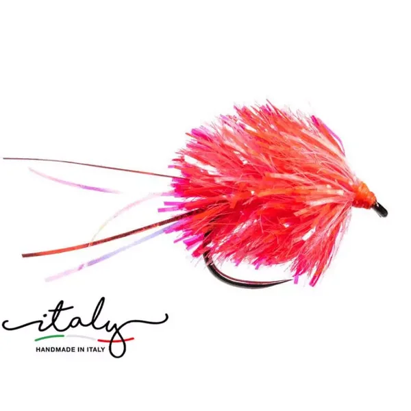 Blob Mix Fluo Red White BL mosca lago