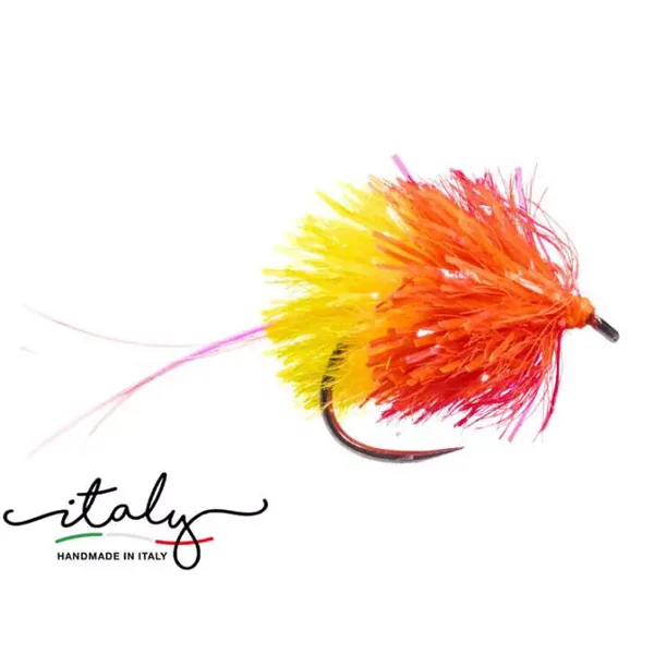 Blob Mix Fluo Red Yellow BL mosca lago