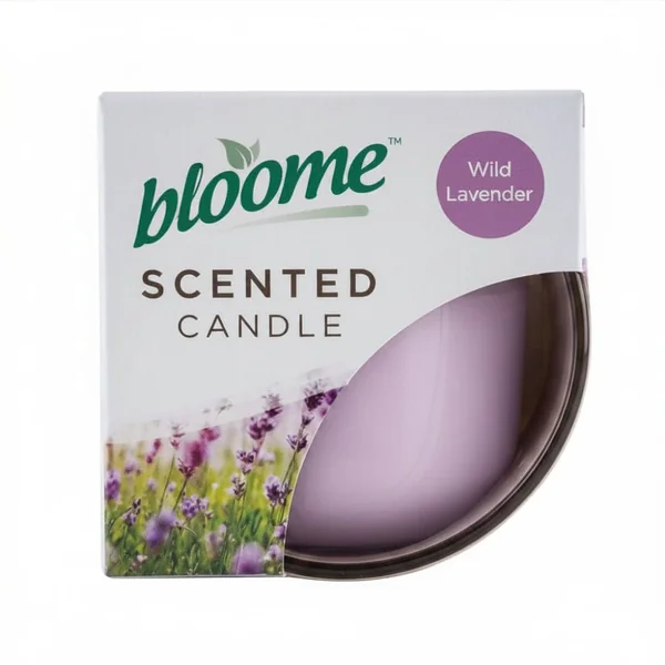 Bloome Vela Perfumada Wild Lavender 20Hr. - Imagen 2