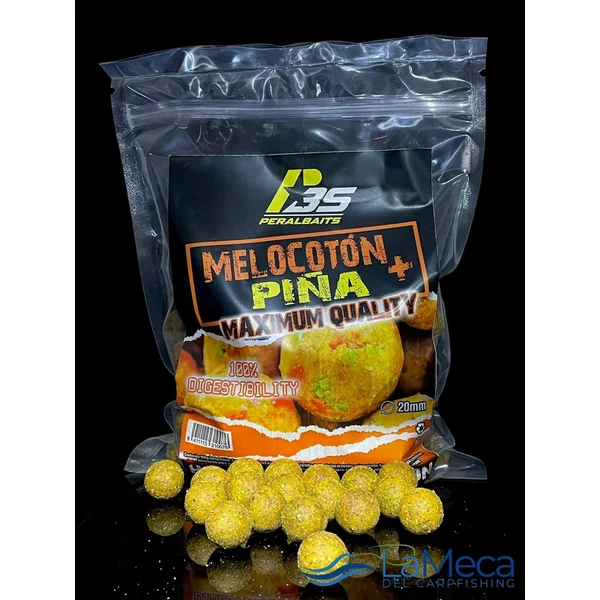 BOILIE MELOCOTON PIčA 20 MM PERALBAITS