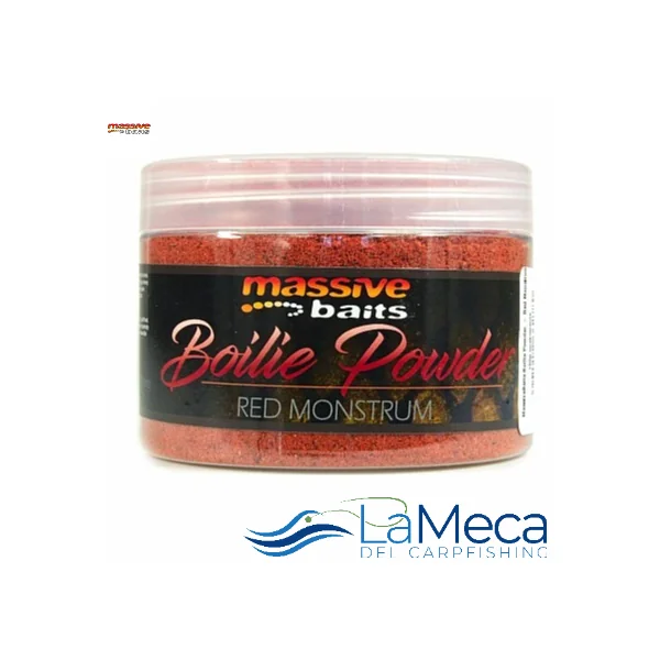 BOILIE POWDER RED MONSTRUM MASSIVE BAITS