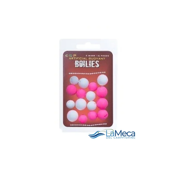 BOILIES POP UPS ESP BLANCO Y ROSA