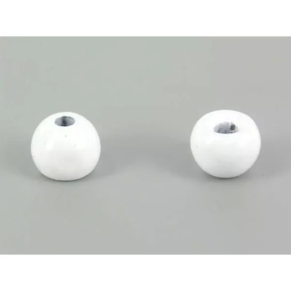 Bolas latón - BLANCO - 25 pcas.