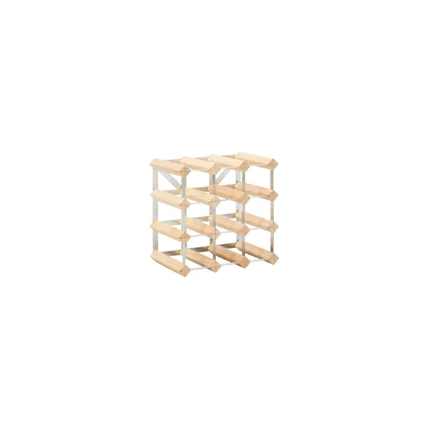 Botellero VIDAXL Beige Madera - Imagen 2