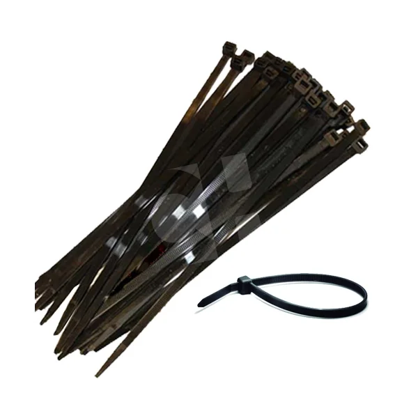 BRIDA NYLON NEGRA 7,6X370 (100 UD)