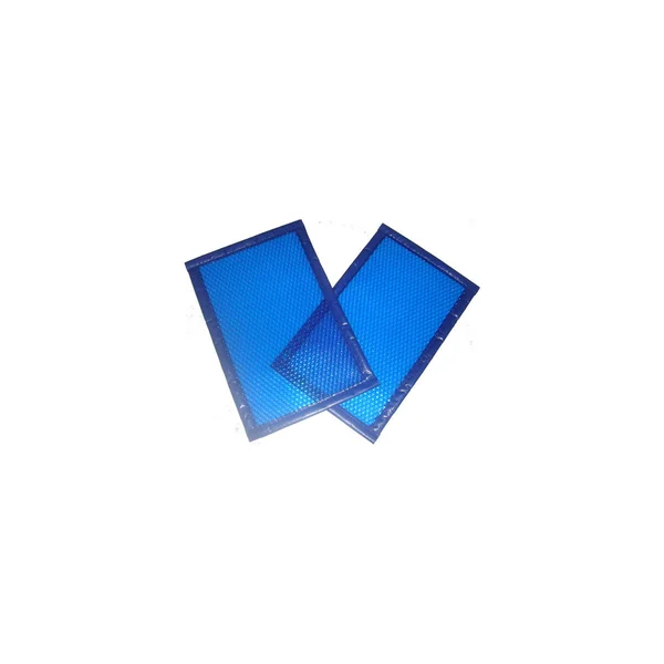 Bubble wrap Blue/Blue edged 4 sides per m² Form 2