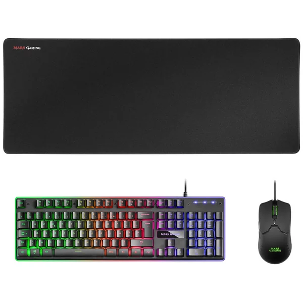 Bundle Gaming MARS GAMING MCPXBFR (Teclado + Ratón)