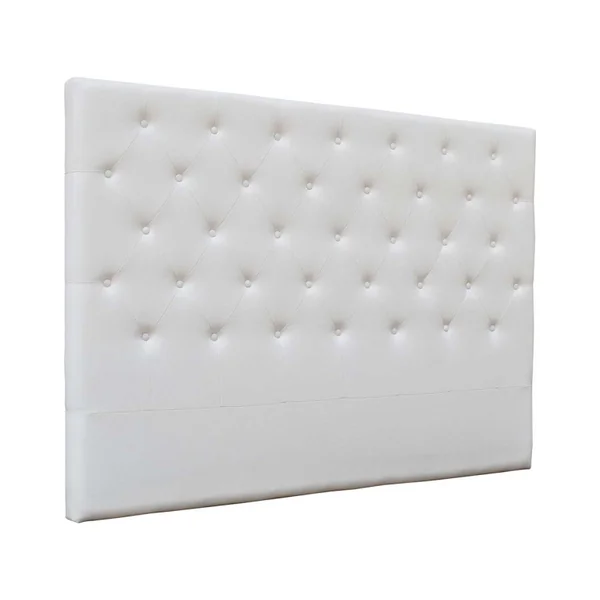 Cabeceira acolchoada “Déco” - 169 cm - Branco - PVC - Imagen 2