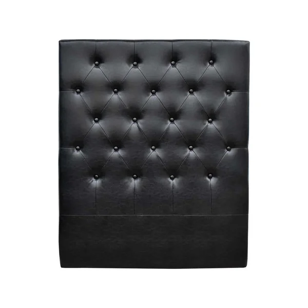 Cabeceira acolchoada “Déco” - 99 cm - Preto - PVC