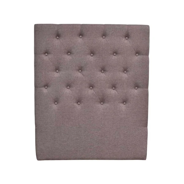 Cabeceira acolchoada “Déco” - 99 cm - Taupe - Tecido