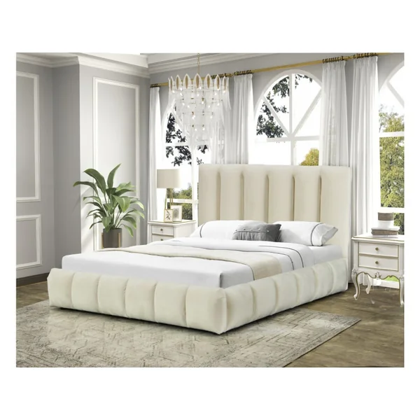 Cama "Annie" con arcón 160 x 200 cm - Beige - Imagen 2